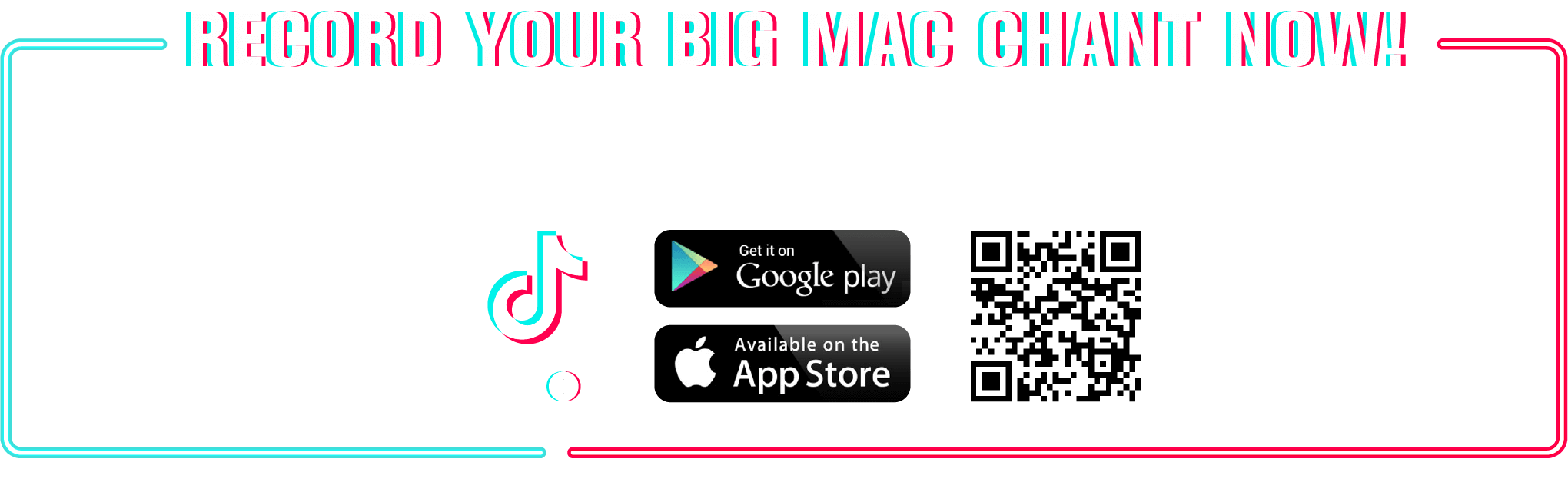 Record Your Big Mac Chant Now!