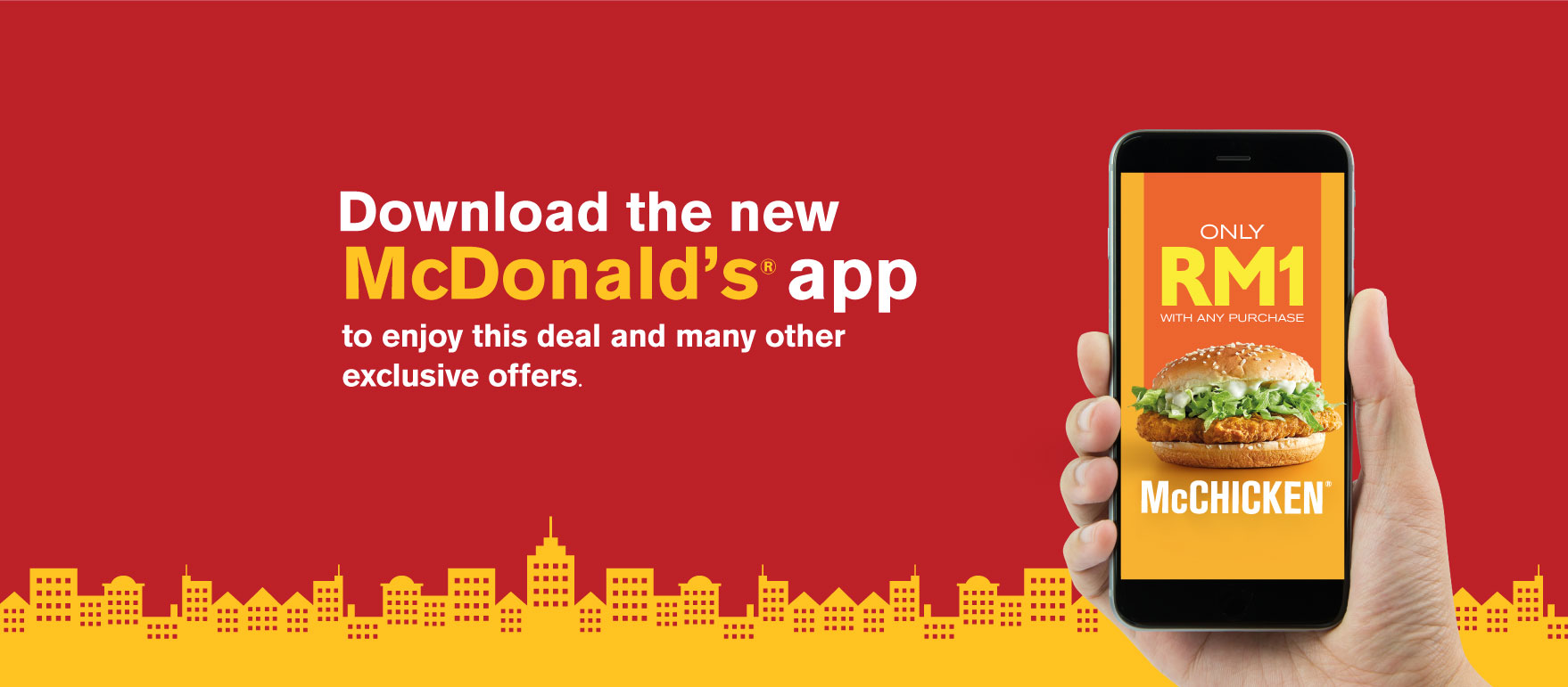 NEW McDonald's app | McDonald's® Malaysia