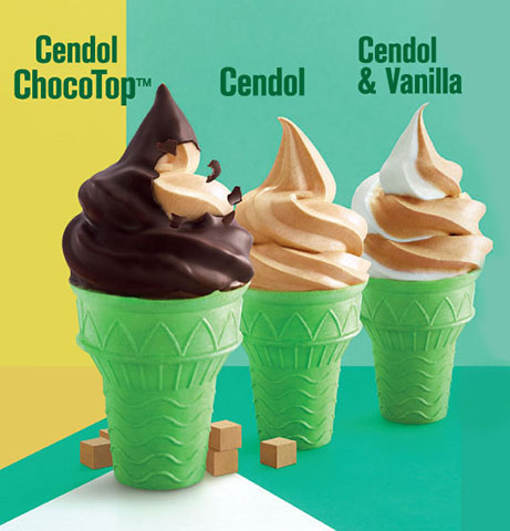 Cendol & Vanilla Cone