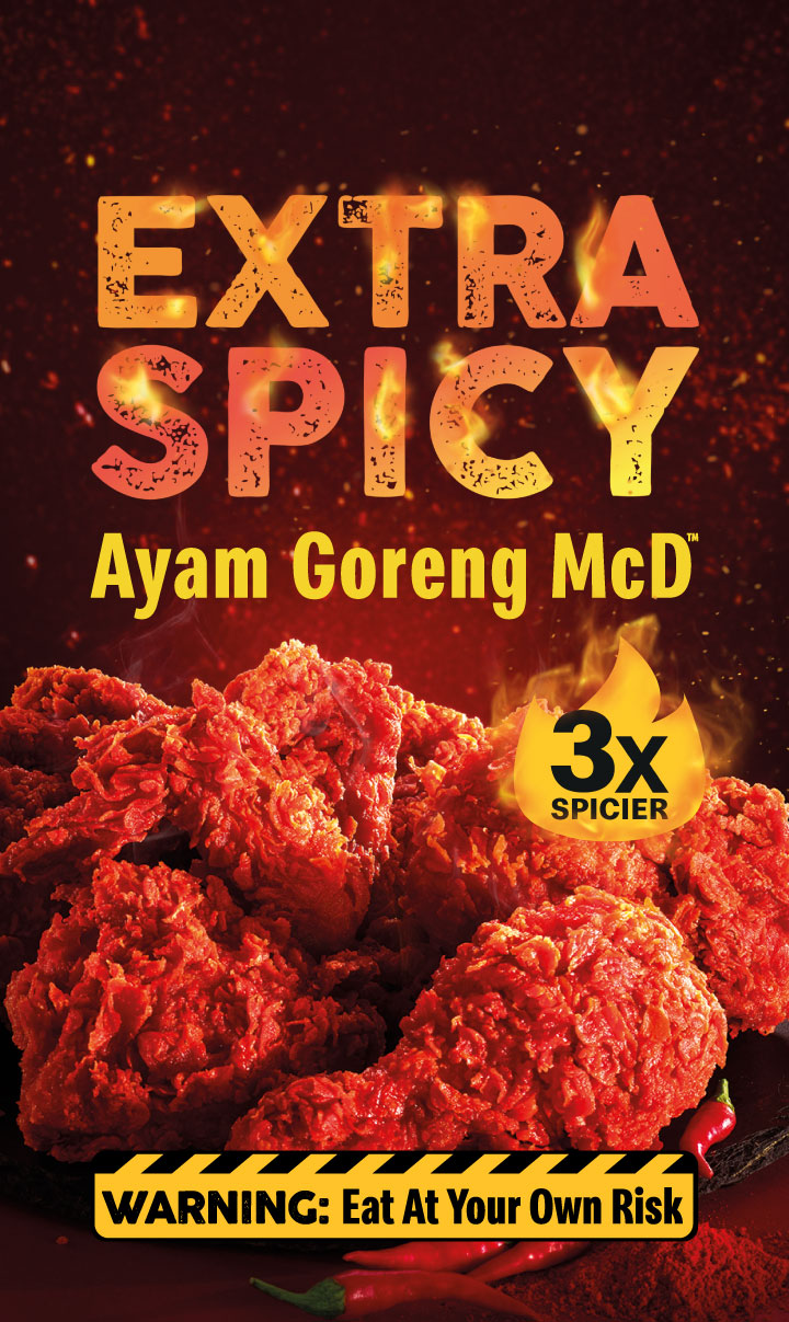 Mcdonald S M Sia Now Has Extra Spicy Ayam Goreng That Is Probably Spicer Than Mala