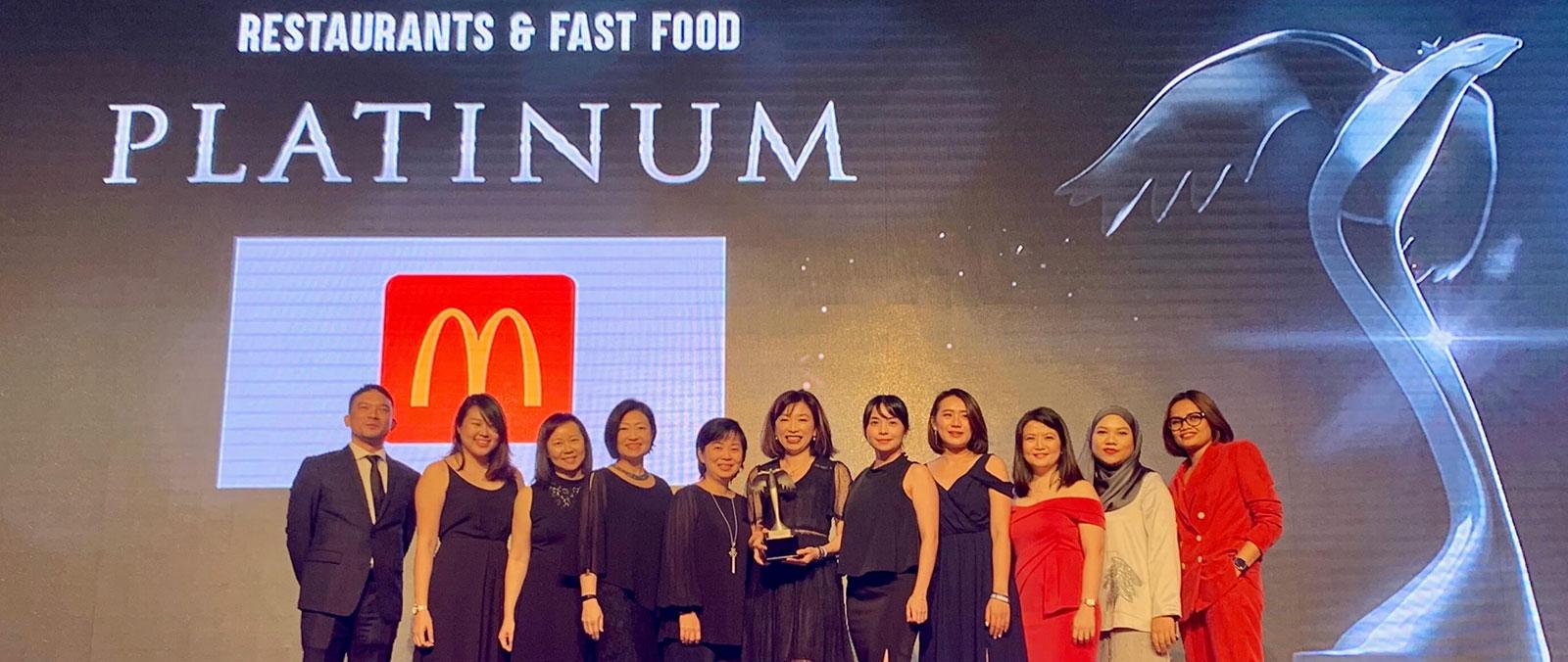 McDonald's Malaysia Won Platinum Award In Putra Brand Awards 2019!'s image'