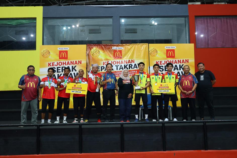 McDonald’s Malaysia Perkasa Belia Melalui Penajaan Kejohanan Sepak Takraw Negeri Sembilan