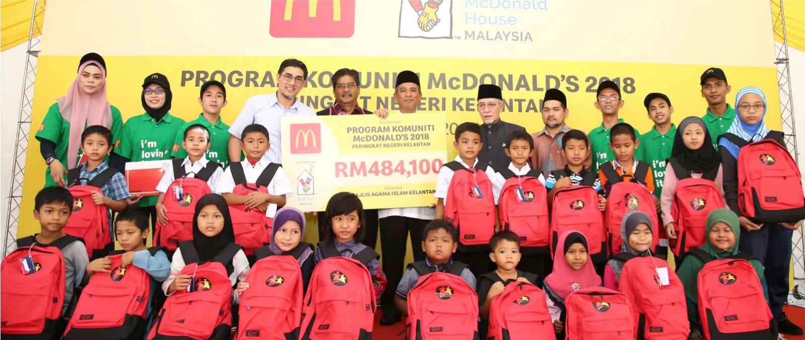 McDonald's Malaysia teruskan inisiatif kemasyarakatan ke pantai timur's image'