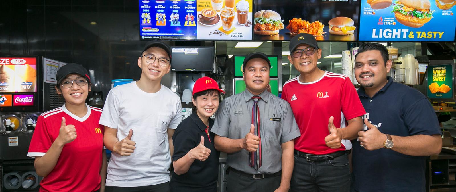McDonald’s Malaysia Office Staff, Business Partners, and Crew Come Together on ‘McD Turun Padang Day’ 's image'