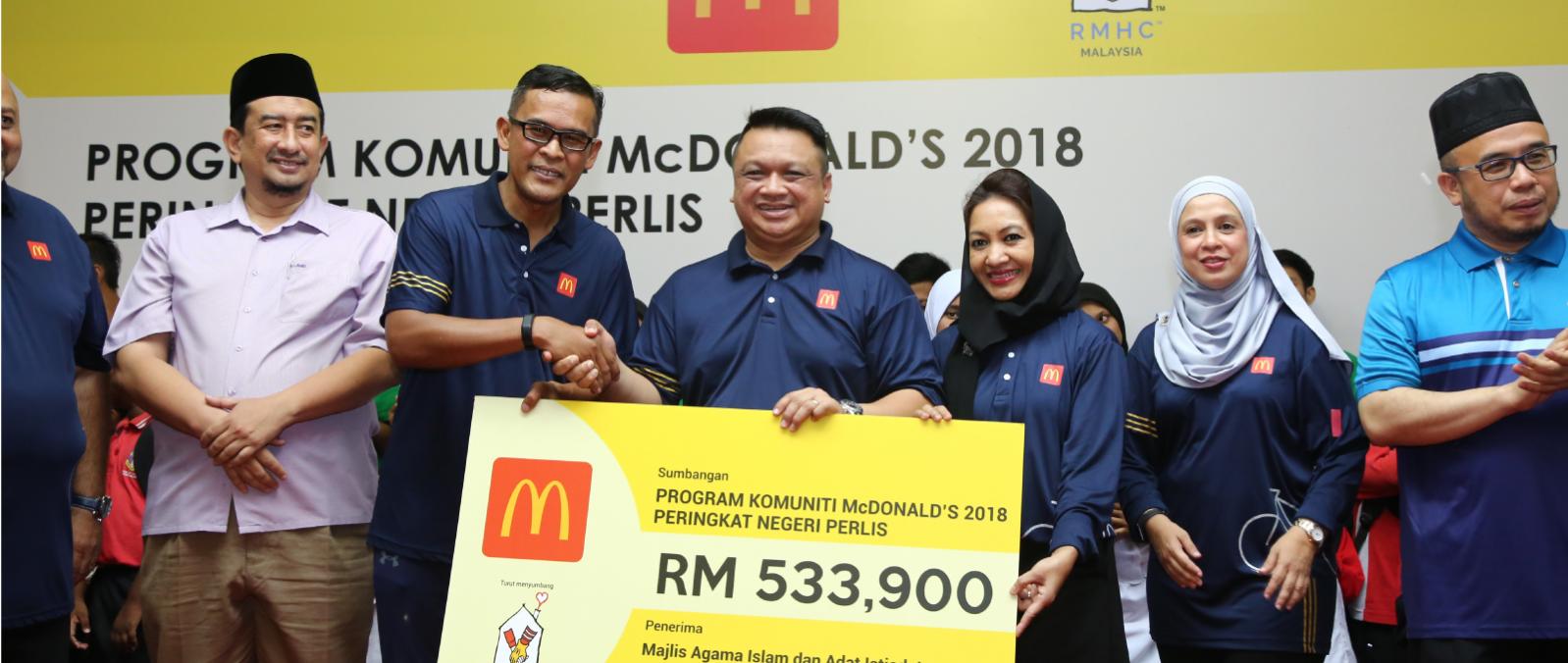 McDonald's Malaysia dekati komuniti di Perlis.'s image'