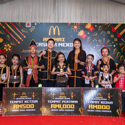 Aramai Bersama Mekdi Meriahkan Sambutan Pesta Kaamatan Bersama Masyarakat Sabah