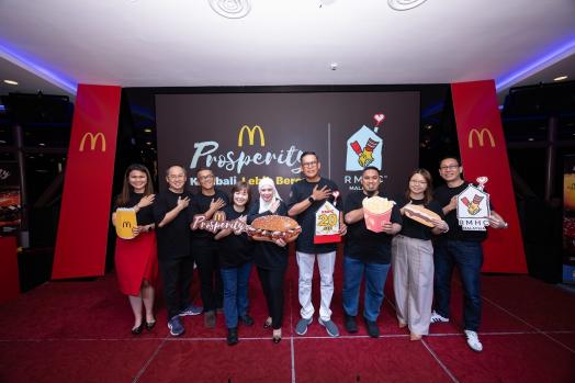McDonald’s Malaysia Gives Back with the Return of the Most Awaited Prosperity Burger