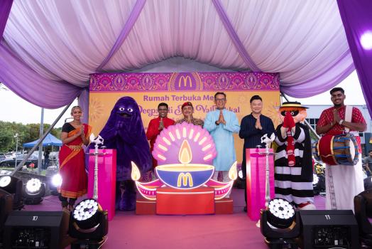 McDonald’s Malaysia Spreads the Light of Deepavali Nationwide with Its Mekdi Deepavali Open House for Local Communities