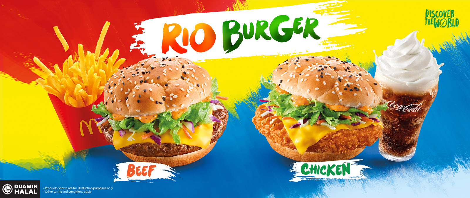 McDonald's® Malaysia | The Rio Burger has arrived! Discover the taste of Brazil at McDonald's