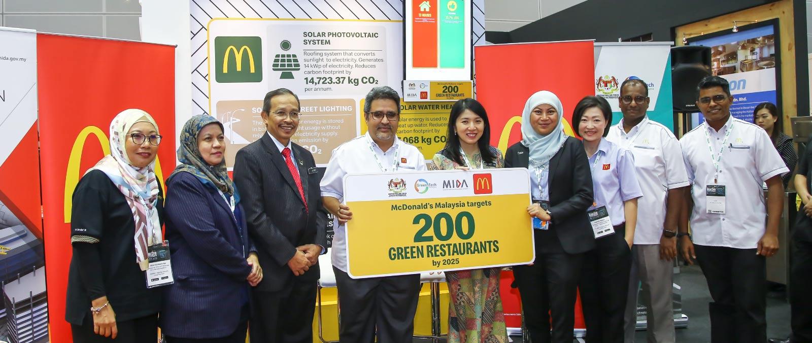 McDonald’s Malaysia targets 200 green restaurants by 2025's image'