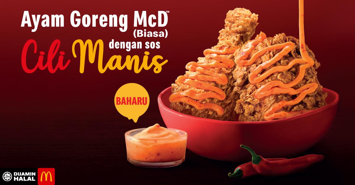 How S Mcd Fish Foldover New Ayam Goreng Nice