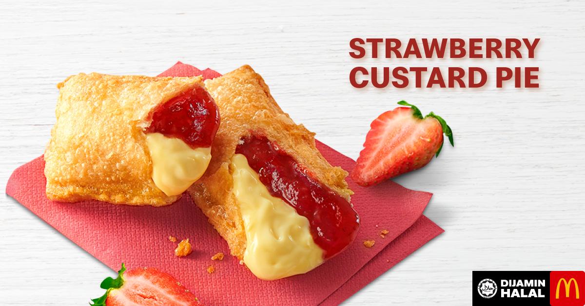 McDonald's introducing Strawberry Custard Pie