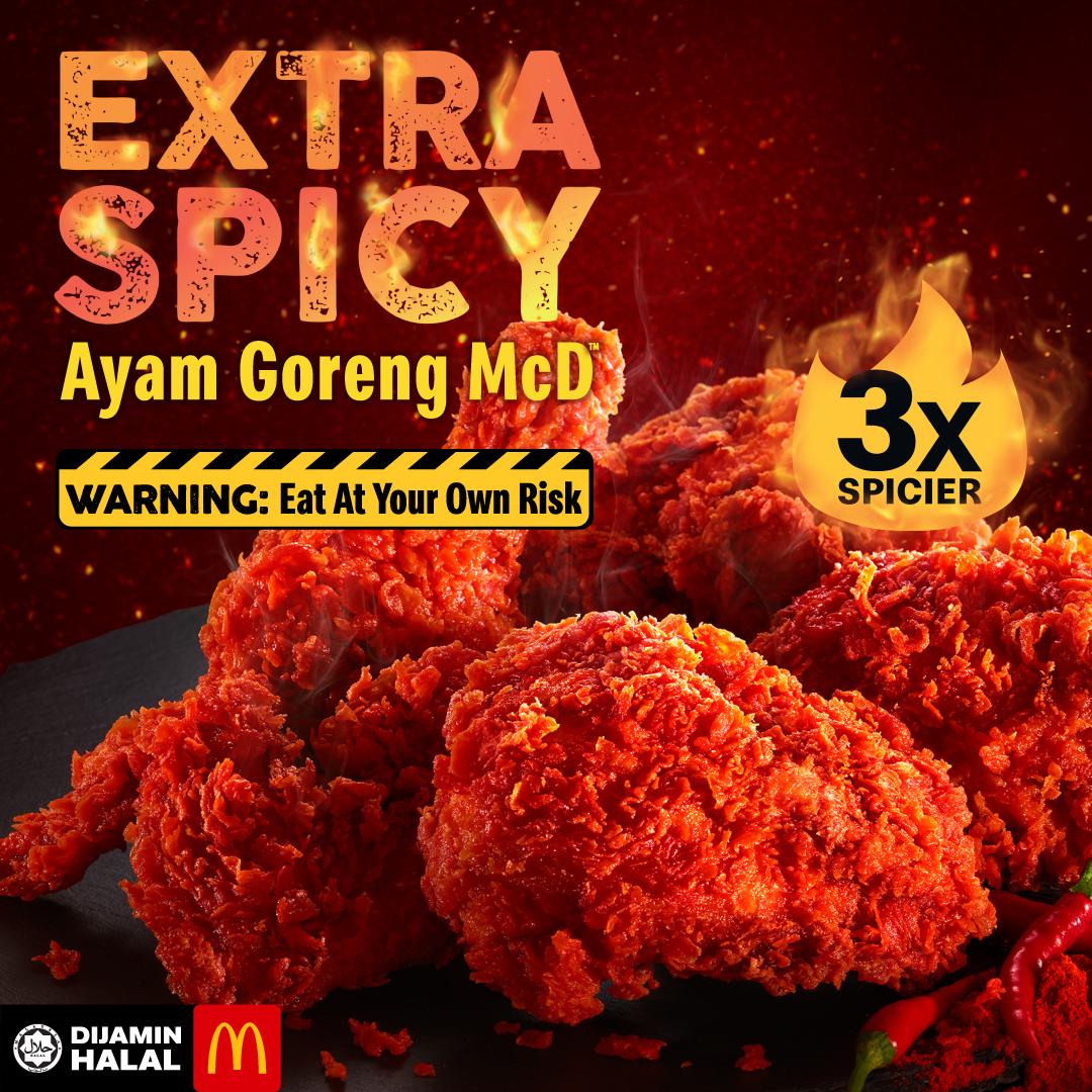 ayam goreng 3x spicier