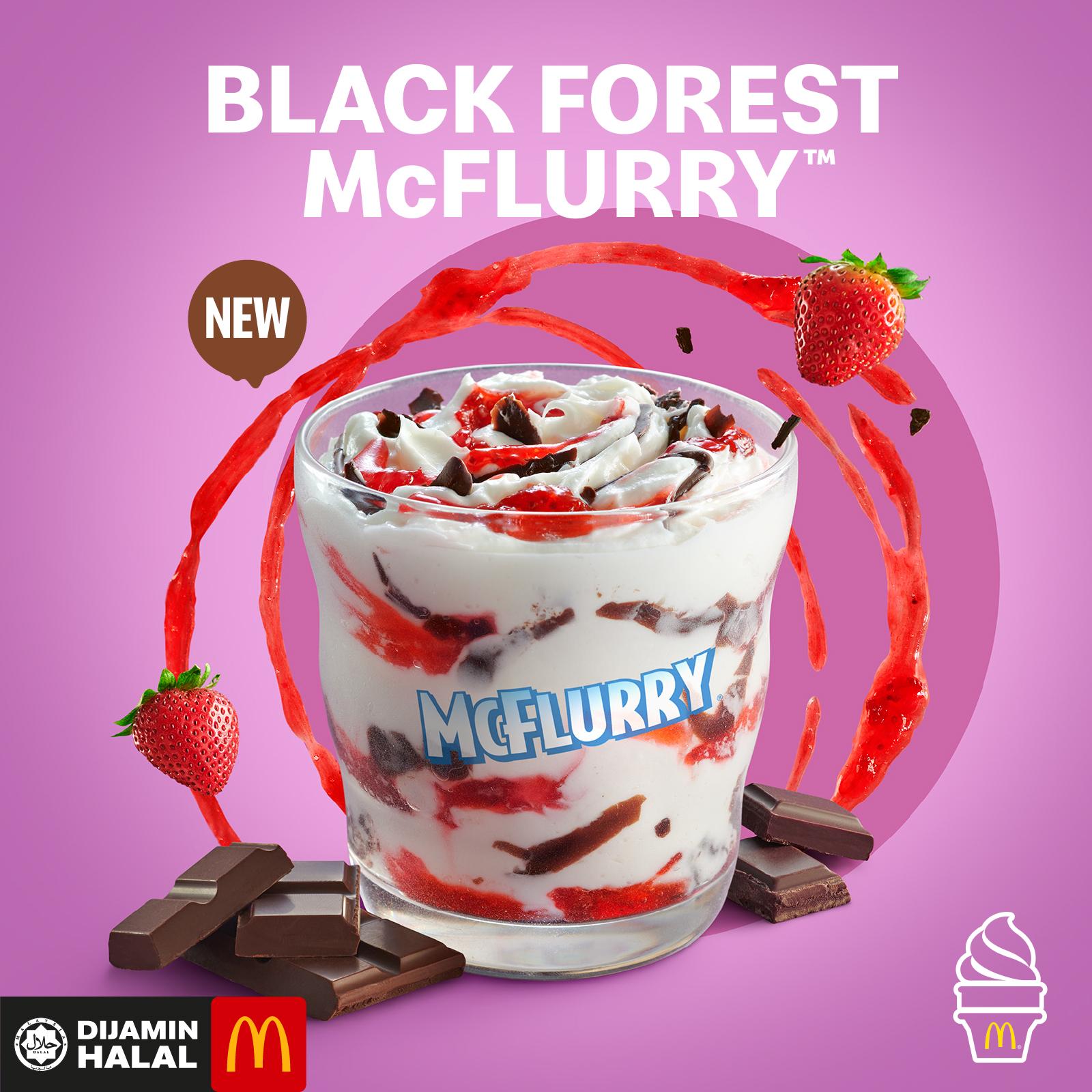 McDonald's® Malaysia | Black Forest McFlurry