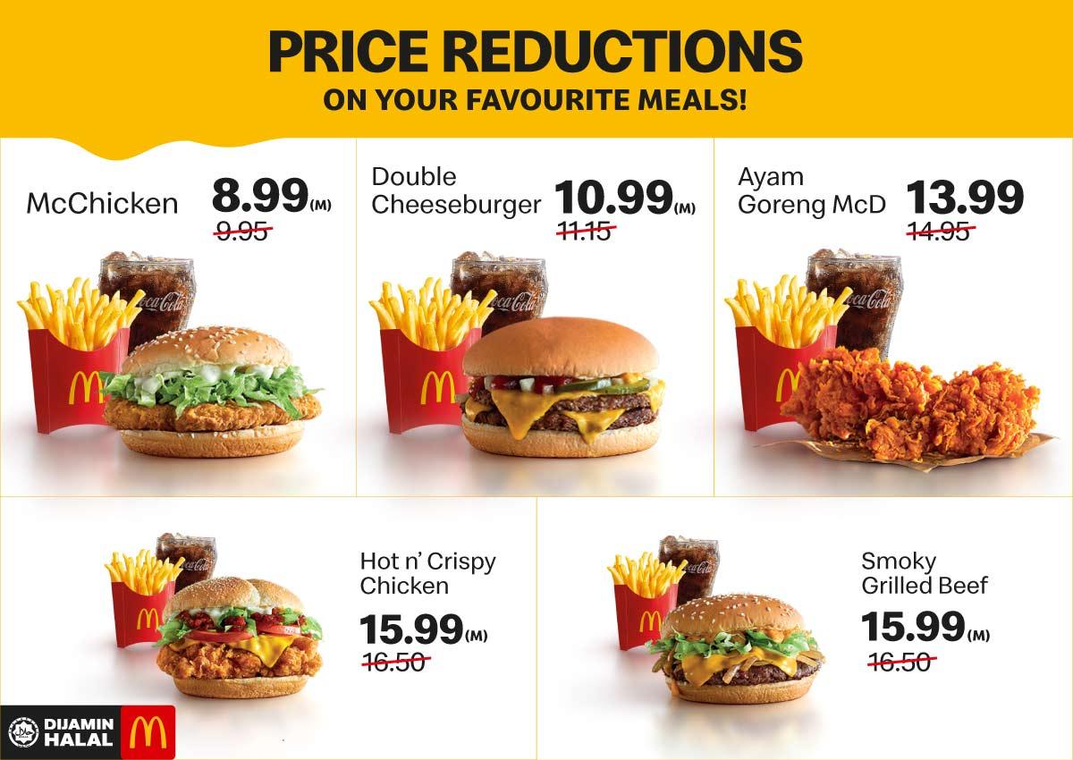 Contoh Daftar Harga Menu Mcd - IMAGESEE