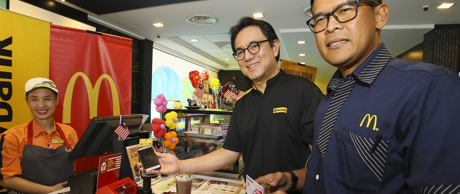 McDonald's® Malaysia Partners Maybank To Move Malaysia Closer Towards Cashless Society's image'