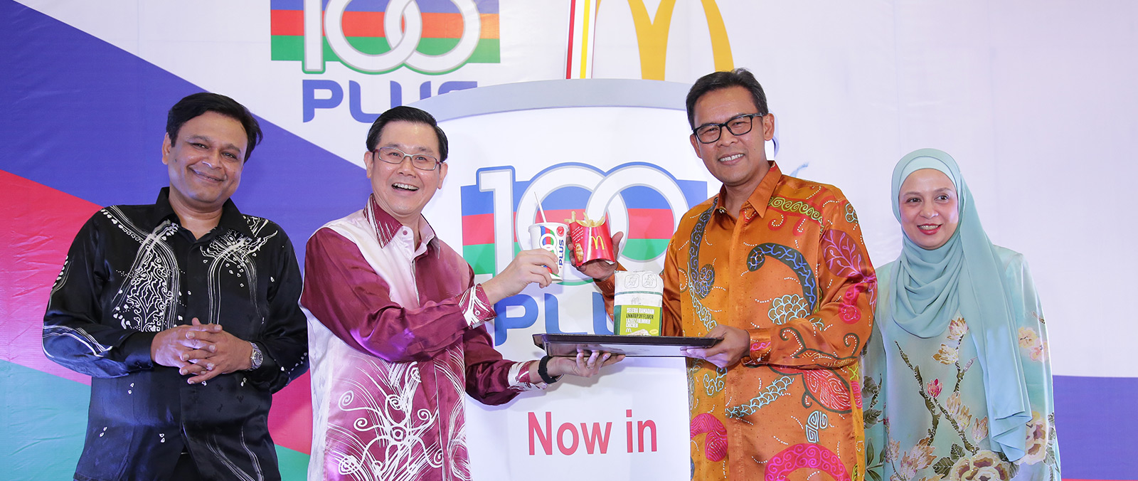 F&N and McDonald's® Malaysia Ink Marketing  Partnership To Serve 100Plus's image'