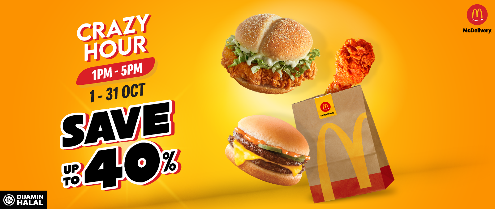 Mcdonald S Malaysia Mcdelivery Brings You Crazy Deals At Crazy Hour