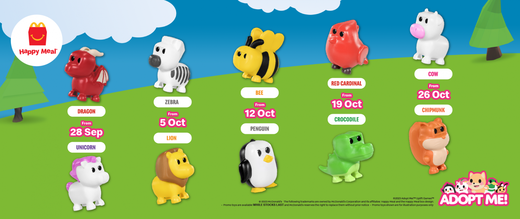 McDonald's Malaysia | Collect cute NEW friends with Adopt Me!