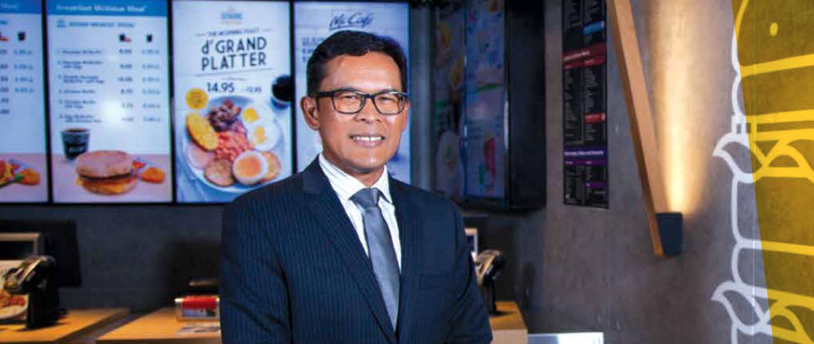 Golden opportunities: Azmir Jaafar, Managing Director of McDonald’s Malaysia's image'