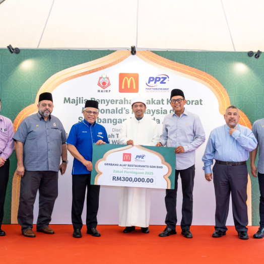 McDonald’s Malaysia Umumkan Zakat RM2 Juta Bagi Tahun 2025, Serlah Tanggungjawab Syarikat 100% Milik Orang Islam