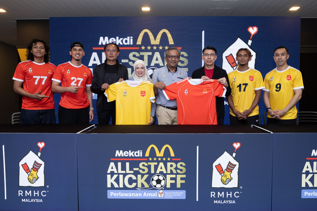 McDonald’s Malaysia Himpunkan Bintang Bola Sepak dan Selebriti di Stadium Merdeka Untuk Memanfaatkan RMHC Malaysia