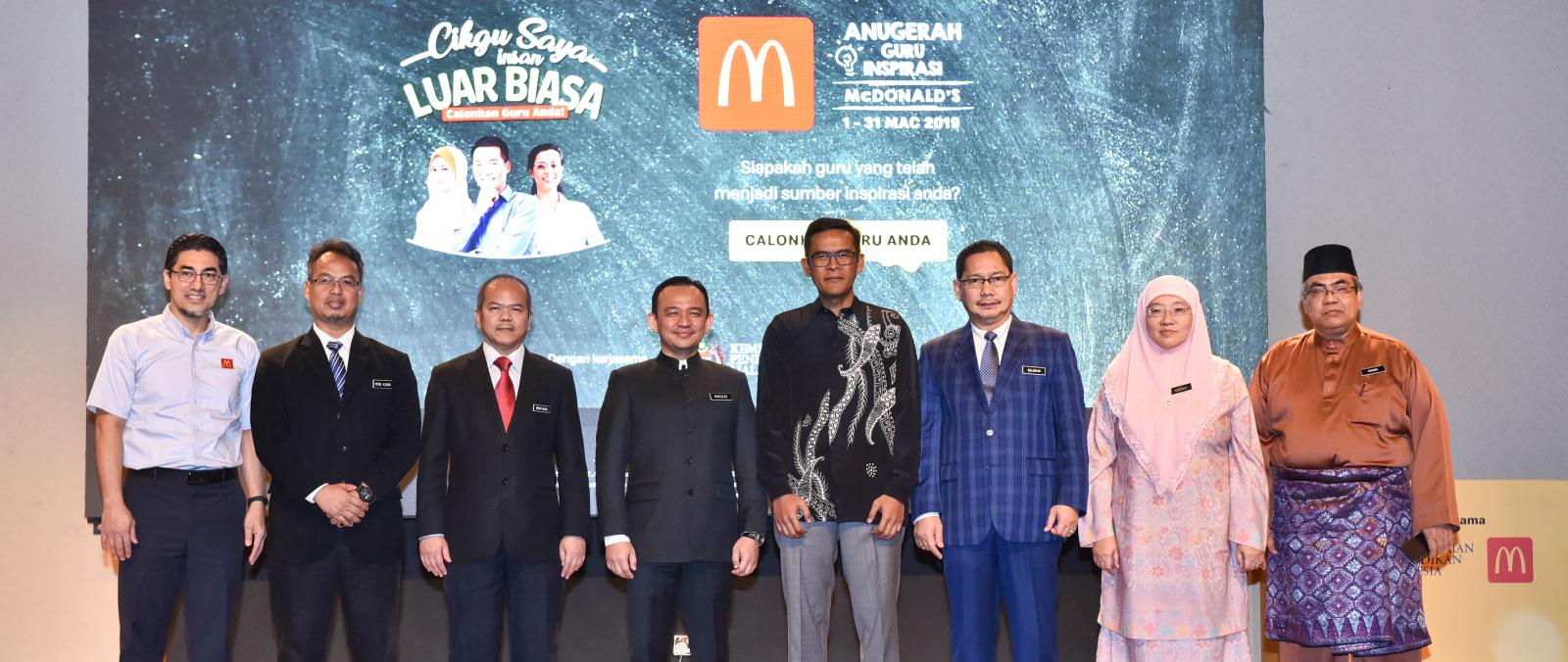 Anugerah Guru Inspirasi McDonald’s 2019 returns to pay tribute to inspiring teachers's image'