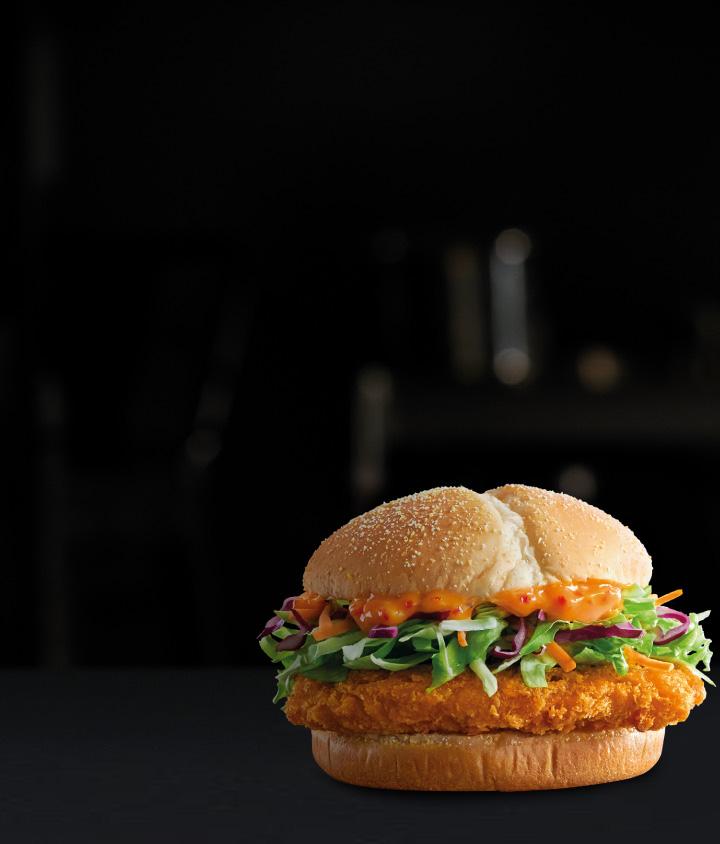 Sweet Chili Fish Burger's image'