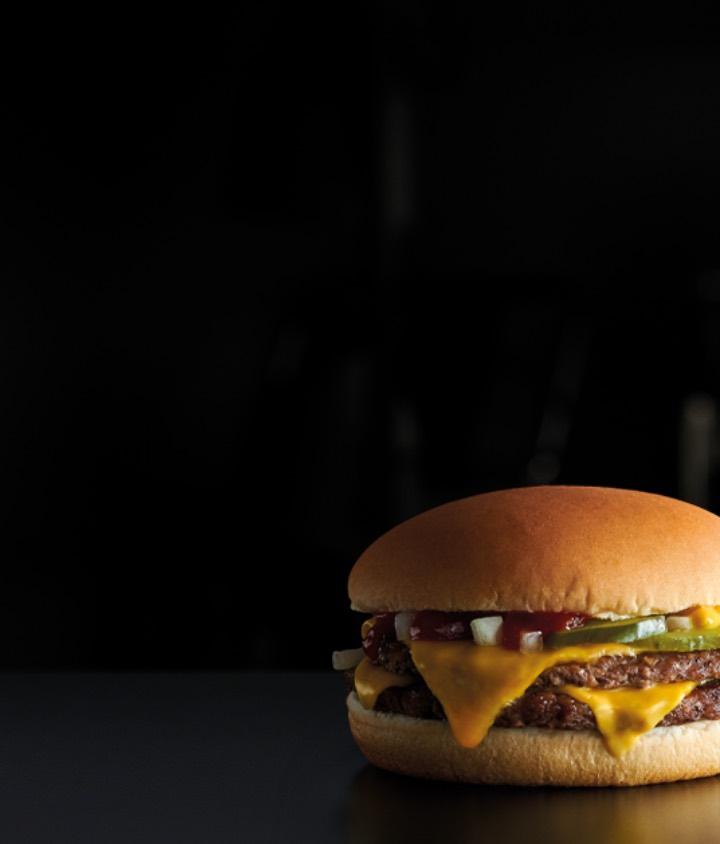 Mcd cheese burger McDonald's Has
