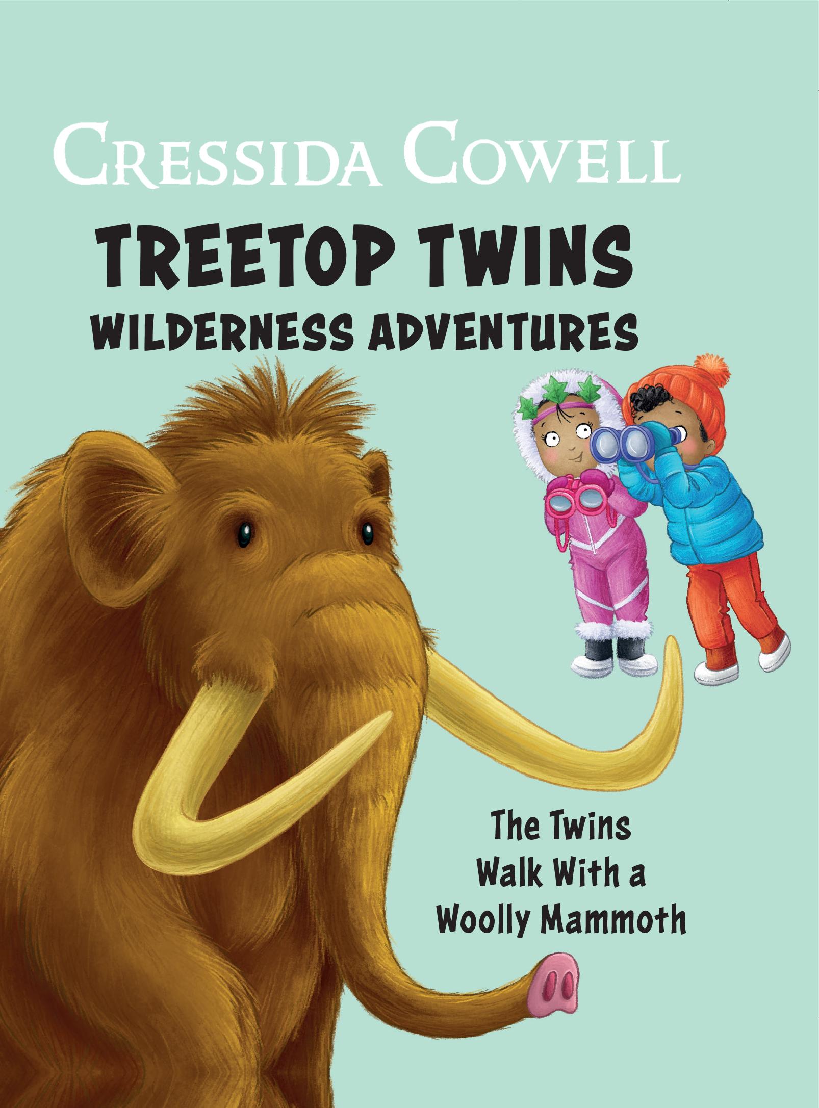 McDonald's 2020 Book Treetop Twins # 5 The Twins Walk With a Woolly Mammoth 